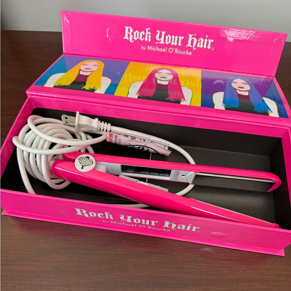 Rick Your Hair, Pink Hair Straightener